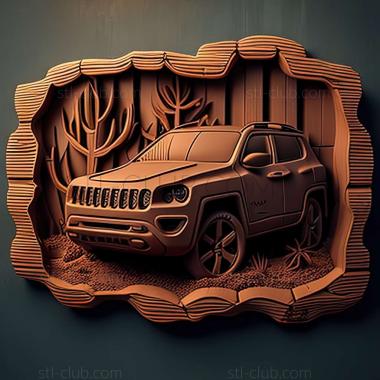 3D модель Jeep Compass (STL)